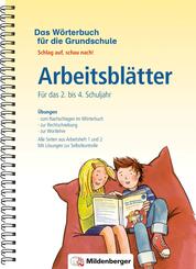 Das W&ouml;rterbuch f&uuml;r die Grundschule - Arbeitsbl&auml;tter, Klasse 2 - 4
