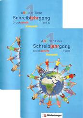 ABC der Tiere 1 - Schreiblehrgang zur Silbenfibel&reg; Kompaktausgabe