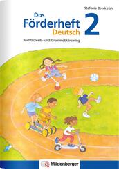 Das F&ouml;rderheft Deutsch 2