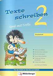Texte schreiben - Spa&szlig; mit Trolli 2. Schuljahr, Druckschrift