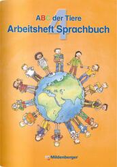 ABC der Tiere 4 - Arbeitsheft Sprachbuch - Ausgabe Bayern