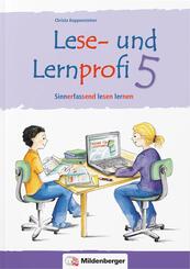 Lese- und Lernprofi 5 - Arbeitsheft - silbierte Ausgabe