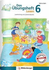 Das &Uuml;bungsheft Lesen Klasse 6