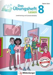 Das &Uuml;bungsheft Lesen Klasse 8
