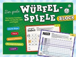 Der gro&szlig;e W&uuml;rfelspiele-Block