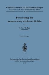 Berechnung der Ausmauerung st&auml;hlerner Gef&auml;&szlig;e