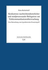 Konkurrenz nachrichtendienstlicher und strafprozessualer Befugnisse zur Telekommunikations&uuml;berwachung