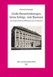 Gro&szlig;e Herausforderungen, kleine Erfolge, viele Barrieren