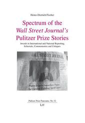 Spectrum of the Wall Street Journal's Pulitzer Prize Stories