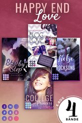 Happy End Love. Vier Young-Adult-Liebesromane mit Herzklopfgarantie (Die Aktions-E-Box von Impress!) (eBook, ePUB)