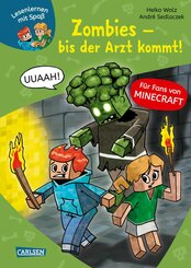 Lesenlernen mit Spaß - Minecraft 1: Zombies - bis der Arzt kommt! (eBook, ePUB)