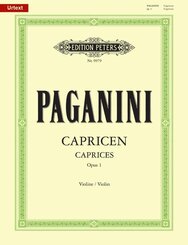 24 Caprices Op. 1 for Violin