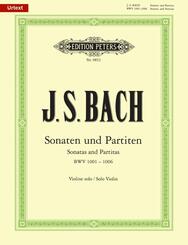 Sonatas and Partitas for Violin Solo BWV 1001-1006