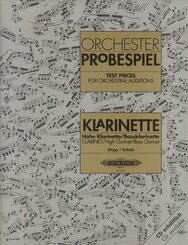 Test Pieces for Orchestral Auditions: Clarinet