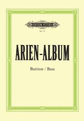 Arien-Album - Ber&uuml;hmte Arien f&uuml;r Bariton und Bass -mit Klavierbegleitung-