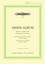 Arien-Album - Ber&uuml;hmte Arien f&uuml;r Alt -mit Klavierbegleitung-