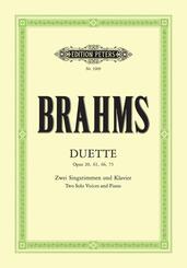 Duette f&uuml;r Sopran, Alt und Klavier