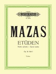 Studies Op. 36 for Violin, Vol. 1: &Atilde;tudes sp&Atilde;&copy;ciales.Bd.1