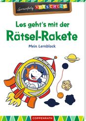 Los geht's mit der Rätsel-Rakete!