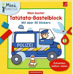 Mein bunter Tatütata-Bastelblock