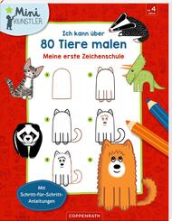 Ich kann über 80 Tiere malen