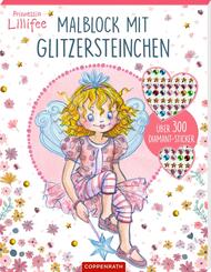 Malblock mit Glitzersteinchen (Prinzessin Lillifee)