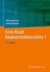 Frick/Kn&ouml;ll Baukonstruktionslehre 1