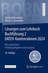 L&ouml;sungen zum Lehrbuch Buchf&uuml;hrung 2 DATEV-Kontenrahmen 2024