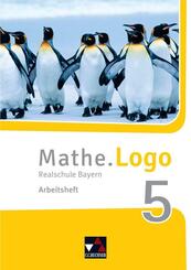 Mathe.Logo Bayern AH 5, m. 1 Buch