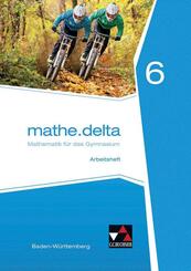 mathe.delta Baden-W&uuml;rttemberg AH 6, m. 1 Buch