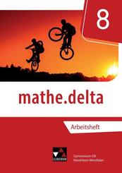 mathe.delta NRW AH 8, m. 1 Buch