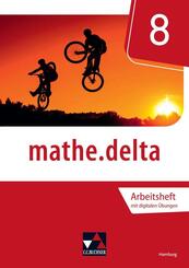 mathe.delta Hamburg AH 8, m. 1 Buch