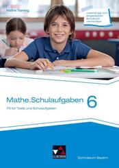 mathe.delta BY Schulaufgaben 6, m. 1 Buch
