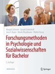 Forschungsmethoden in Psychologie und Sozialwissenschaften f&uuml;r Bachelor