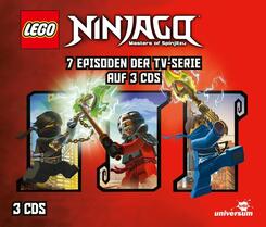 LEGO Ninjago H&ouml;rspielbox.Box.4,3 Audio-CDs