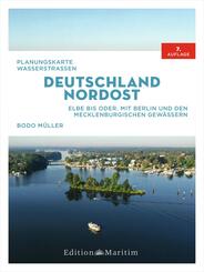 Planungskarte Wasserstra&szlig;en Deutschland Nordost