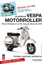 Klassische Vespa Motorroller