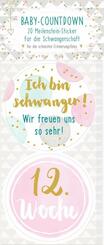Meilenstein-Sticker - Baby-Countdown - Baby Party