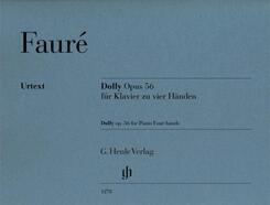 Gabriel Faur&eacute; - Dolly op. 56, f&uuml;r Klavier zu vier H&auml;nden