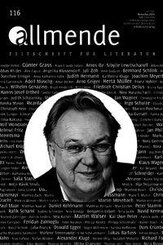 Allmende 116 - Zeitschrift f&uuml;r Literatur