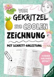 Zeichnen lernen mit Vorher-Nachher-Effekt f&uuml;r Kinder ab 9 Jahren