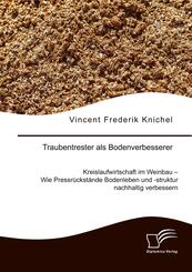 Traubentrester als Bodenverbesserer. Kreislaufwirtschaft im Weinbau - Wie Pressr&uuml;ckst&auml;nde Bodenleben und -struktur nachhaltig verbessern