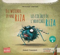 Die w&uuml;tende Spinne Riza (Deutsch-Franz&ouml;sisch)