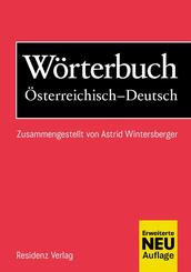 W&ouml;rterbuch &Ouml;sterreichisch-Deutsch