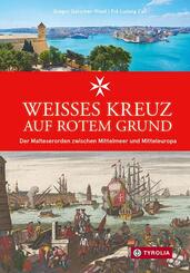 Wei&szlig;es Kreuz auf rotem Grund