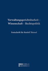 Verwaltungsgerichtsbarkeit - Wissenschaft - Rechtspolitik
