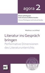 Literatur ins Gespr&auml;ch bringen