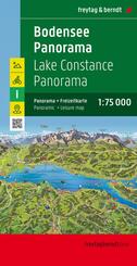 freytag & berndt Stra&szlig;enkarte Bodensee Panorama 1:75.000