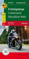 Fichtelgebirge, Motorradkarte 1:200.000, freytag & berndt