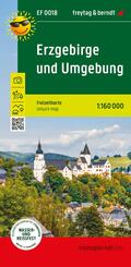 Erzgebirge und Umgebung, Freizeitkarte 1:160.000, freytag & berndt